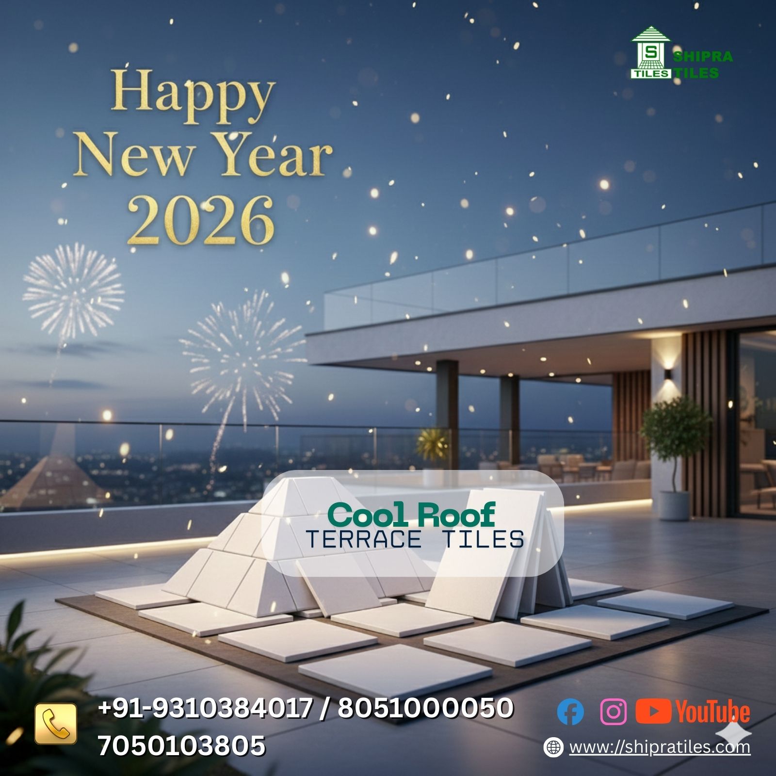 Heat Resistant Tiles for Terrace in India – Smart Roofing Solution for Extreme Indian Summers